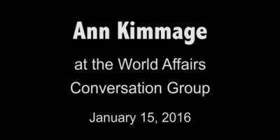 People Plus FYI lecture series – Ann Kimmage-01.15.2016