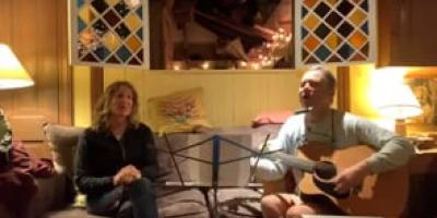 Live Music! Walter and Melinda sing for their supper - during quarantine #2